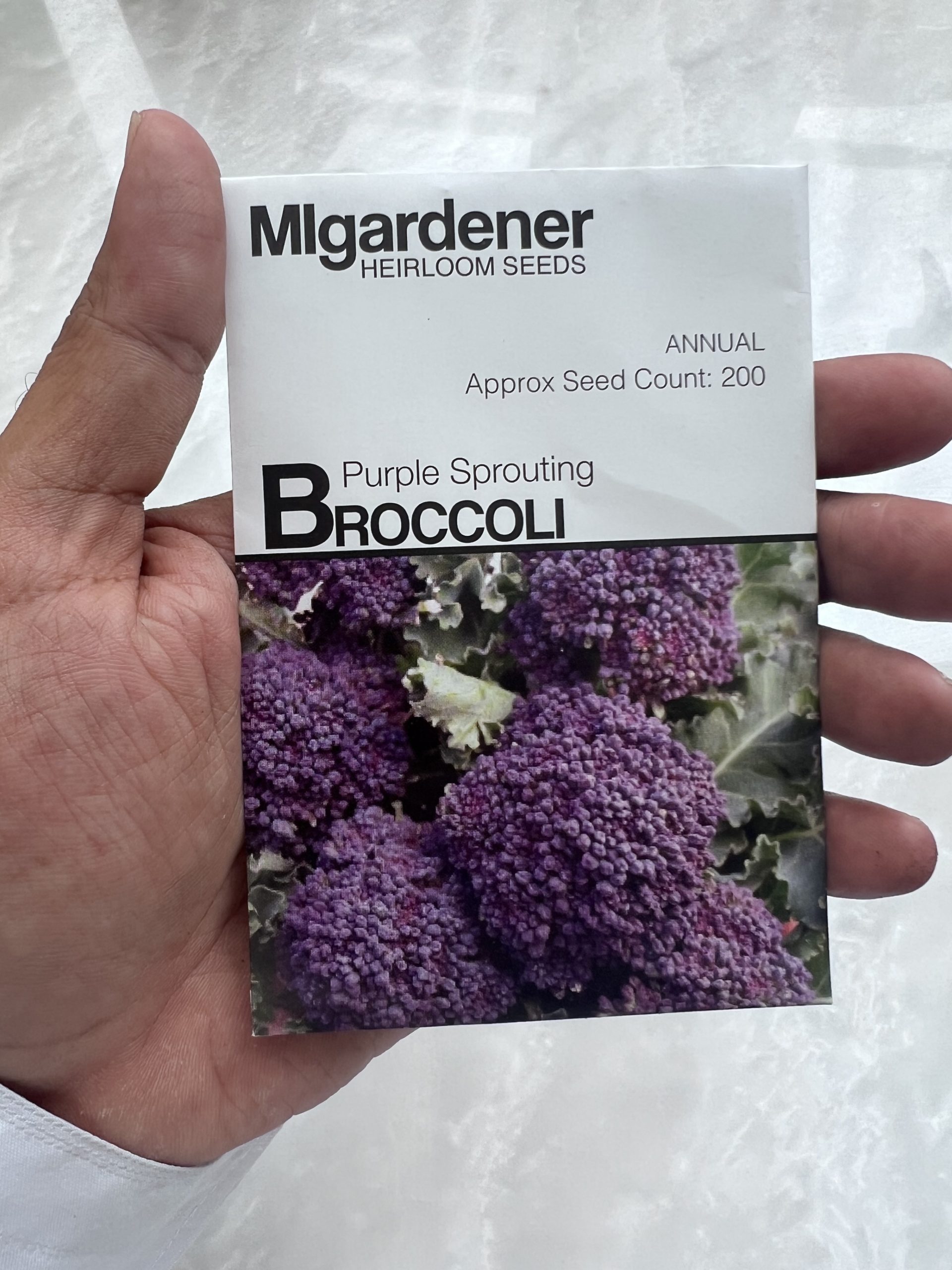 Photo 5-8-2023, 4 00 14 pm Broccoli Purple Sprouting - MIg - Image 1