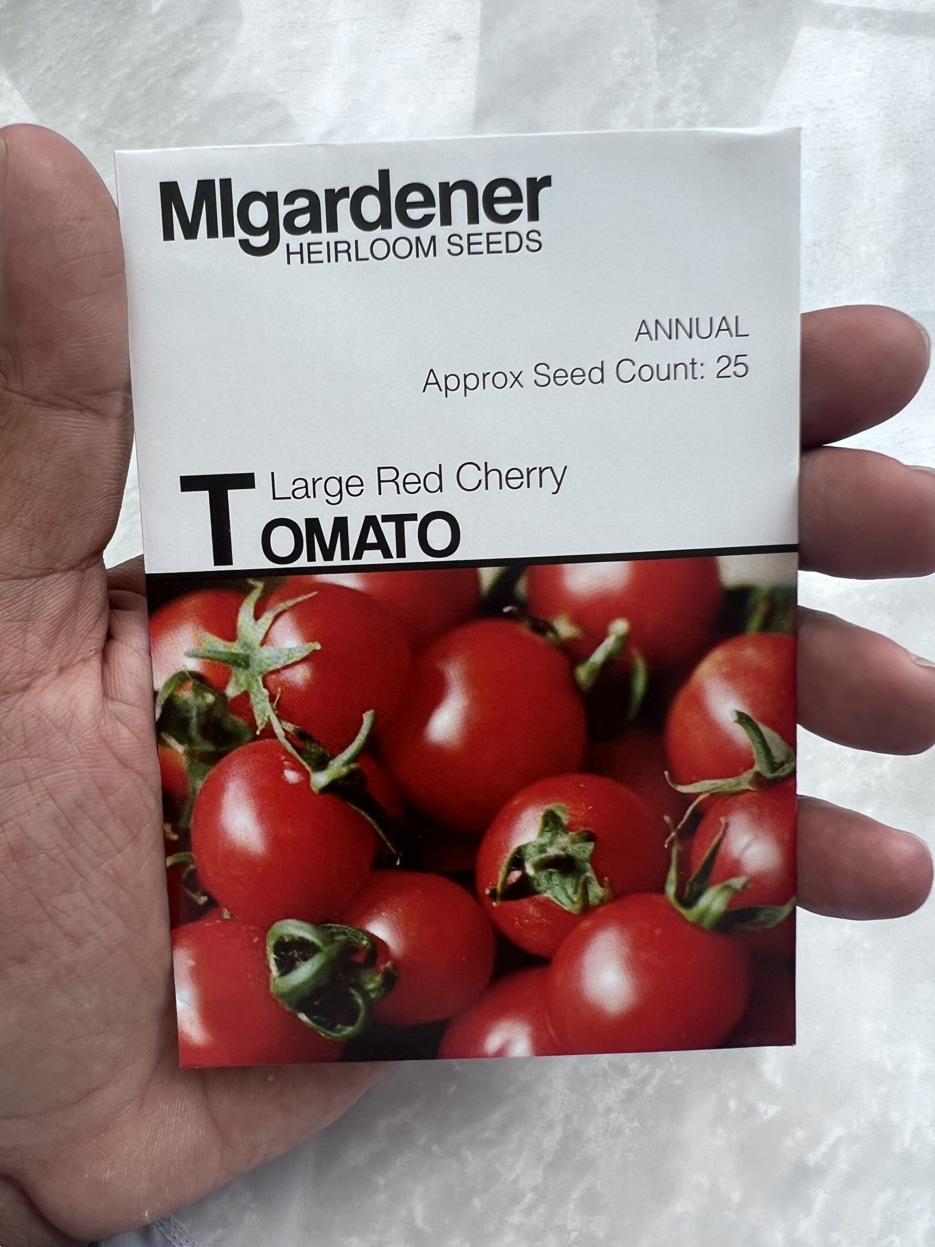 Photo 5-8-2023, 4 15 44 pm Large Red Cherry Tomato - MIg - Image 1