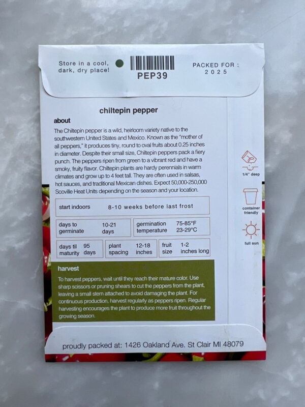 Chiltepin Pepper - MIg - Image 2