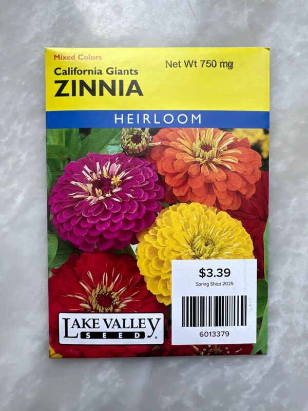 Zinnia California Giants - LV - Image 1