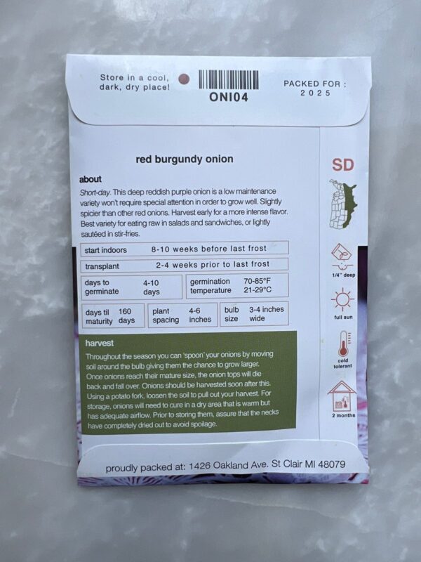 Onion Red Burgundy - MIg - Image 4