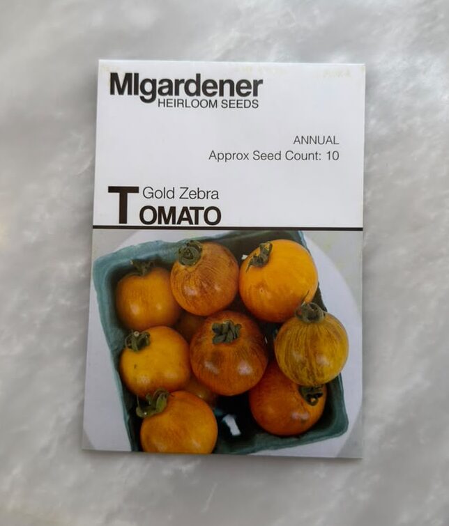 Gold Zebra Tomato Gold Zebra Tomato - MIg - Image 1