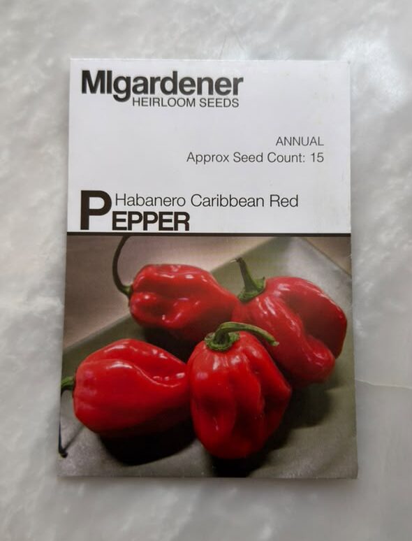 Habanero carrebian Red Caribbean Red Habanero Pepper - MIg - Image 1