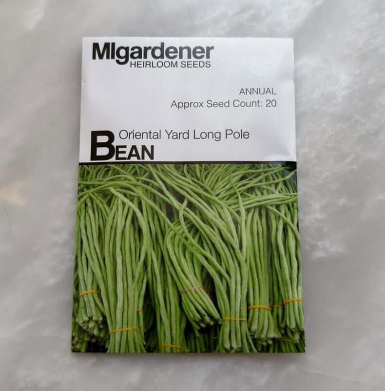 Oriental Yard Long Pole Bean Oriental Yard Long Bean - MIg - Image 1
