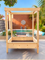 Raised Bed With Hanging Frame